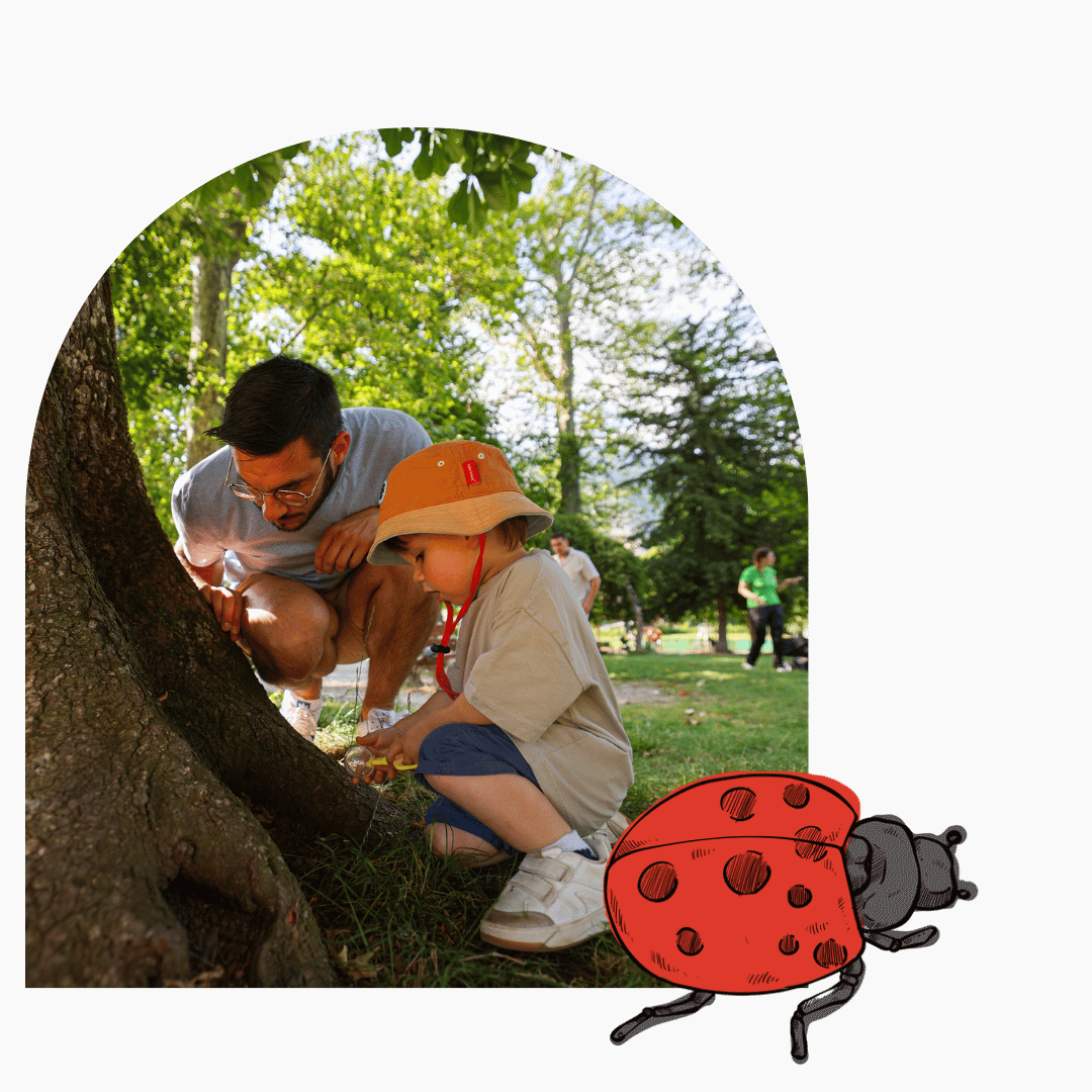 Atelier parents enfants annecy faverges source du lac d'annecy petites bêtes famille
